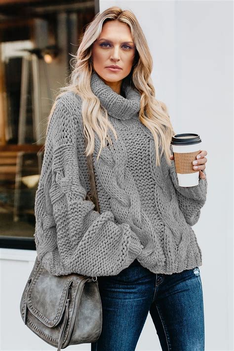 Cable Knit Sweater 